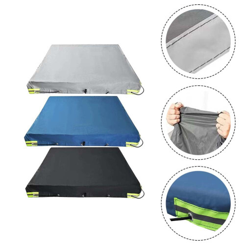 Oxford 420D Waterproof Tractor Cover with Reflective Strips 2
