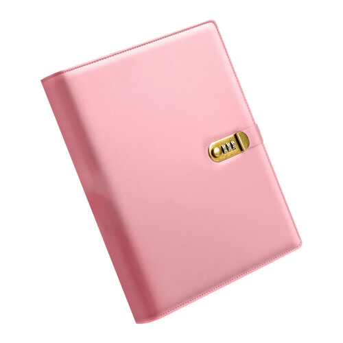 Organized Household Document Keeper PVC Construction-Pink