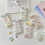Eyeglass Organizer Pouch Soft Quilted Cotton Case For-N4 7