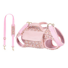 Pet Carrier With Adjustable Strap Dogs Cats Lift-Pink S