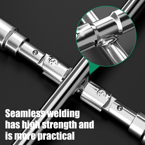 Multifunction Socket Wrench Foldable Design Vehicle Tire Lug Nut 1