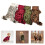 Fleece Lined Velvet Dog Pajamas Full Coverage Leopard-Beige S 2