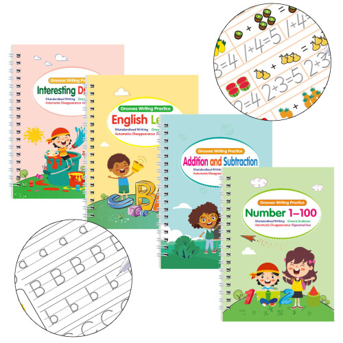 Kid Magical Handwriting Practice Book Kid Early-Drawing version 1