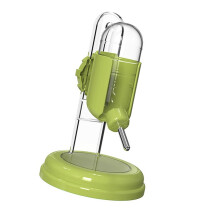 Hamster Water Bottle with Stand, Small Animal Water-Green