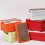 Quick Setups Foldable Plastic Storage Bin With-Red and white 6