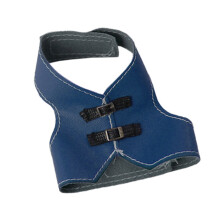 Bird Pet Vest Leather Apparel Easy to Wear for Parrots-Blue L