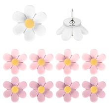 10/20/30Pcs Flower Head Push Pins Cork Notice Board-10 pieces