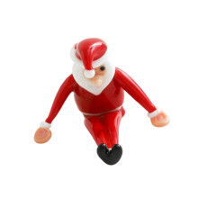 Santa Clauses Ornament Christmas Decorations Glass Yogas-2