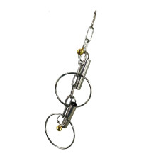 Stainless Steel Bird Swing Toy For Small Parrots-Chain style