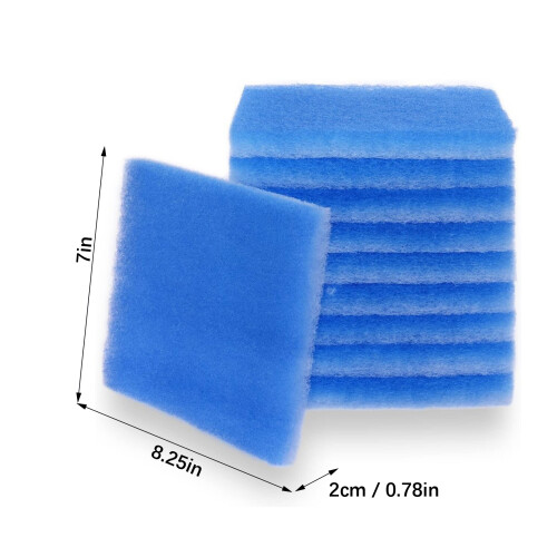 10PCS Additional MERV 7 Air Quality Filters Consistent Indoor 2