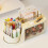 Stationeries Box Rotating Large Capacity Pencil-Creamy 6