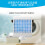 10PCS Additional MERV 7 Air Quality Filters Consistent Indoor 7