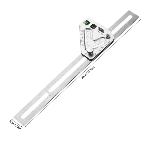 Engineer Precisions Angles Ruler For Simultaneous Angles Reading 2