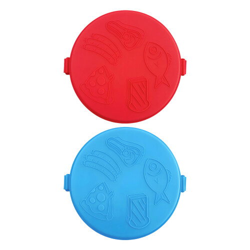 Microwave Cookware Heat Resistant Silicone Baking Pan-Red 1