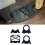 1Set Wall Spacer Adjustable  Furniture Wall Protector-style D 3