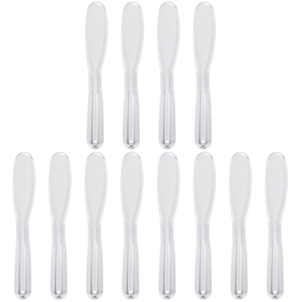 FRCOLOR 12pcs Facial Mask Spatula Set Skincare Mixing Tools Durable Hygienic Applicators for Travel