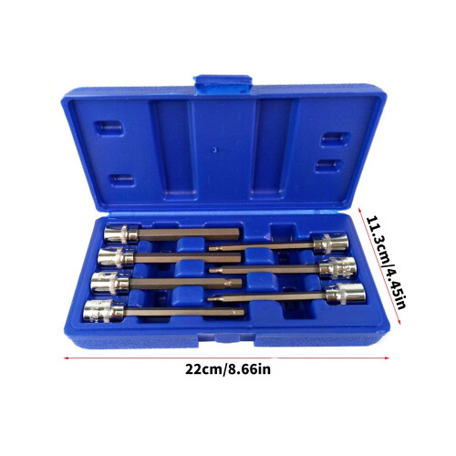 7Pcs Metal Screwdriver Extension Rod Hexagonal-Metric system 2