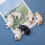 Refrigerator Magnets Whiteboard Decorative Magnets Cartoon Cats 2