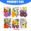 18Pcs Long Time Pressed Flower Set Natural Homes Decors-E 2