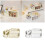 Pen Holders Case Office Desktop Cosmetic Stationeries-White 2