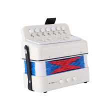 Mini Accordion for Kids  Durable Educational Musical Instrument Toy for Boys and Girls