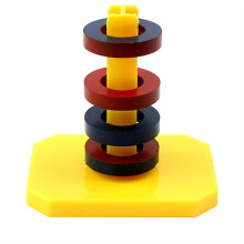 Magnetic Levitation Demonstrator with Ring Magnet for Classroom Physics Experiment and Science Kit