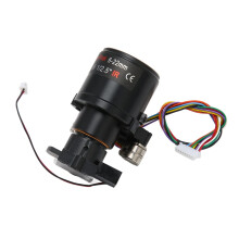 Motorized Zoom Lens with IR Correction, Low Distortion Optics and Autofocus Precision for Camera