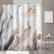 Serviciu post-vânzare excepțional, perdea de duș standard pentru cadă și cabină de duș, cu material durabil și ecologic, pentru design modern