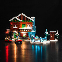 Lighting Kit for Icons Alpine Lodge 10325 with Warm Ambient Glow and Seamless Integration