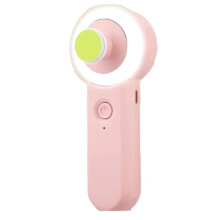 Amoladora de Uñas Suave para Bebés con Luz Suave, Cortaúñas Eléctrico Recargable para Recién Nacidos, Tijeras de Seguridad Antipinzamiento A