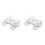 2Pcs Child Safety Oven Locks, High TemperatureResistant ABS Material, Easy No-Tool Installation 2
