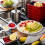 Double Compartment Condiment Container Reusable Sauce Containers Double Compartment Organized Snack Packs with Lid 2