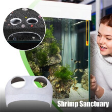 Fish Tunnel Aquarium PVC Aquarium Cave Fish Cave Corner Fish Tank Shrimp Aquarium Decor Shrimp Tank Accessories B