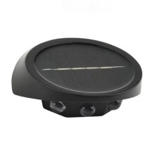 Waterdichte Wandlampen op Zonne-, 3 LED-Buitenlamp voor Tuin, Tuindecoratie, Energiezuinige Wandlampen A
