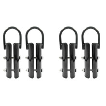 1.5 Inch Climbing Rope Clamp,4 Sets Rope Climb Clasp Workout Rig Attachment Hook for Rope Climbing Gym Strength Training