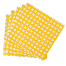 Sandwich Packaging Bags 17x17cm Paper Food Basket Liner Sandwich Packaging Laminated Paper Food Packaging Paper Bags
