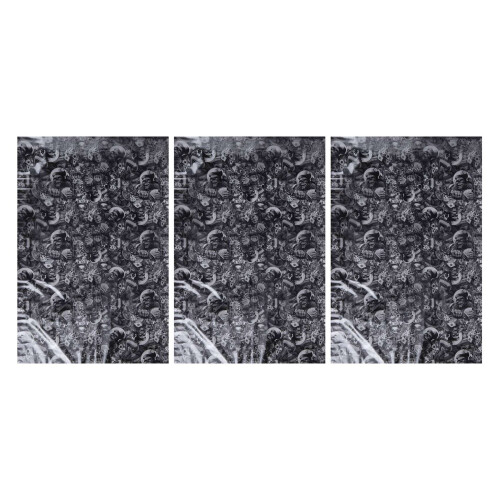 3X Hydrographic Film - Water Transfer Printing -  Dipping - Rolling Bones - 1 Meter