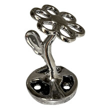 Bloemvorm Opbergrek Opbergrek Badkamer Cosmetica Sieraden Tandenborstel Opbergruimte Zilver