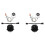 2X Module D'Unité de Commande de Ballast de Phare Au Xénon HID pour     28474-89904 1