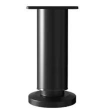 Adjustable Height Furniture Support Legs for Bed Frame for Bed/Sofa/Cabinet/Couch/Table Black 18-30cm