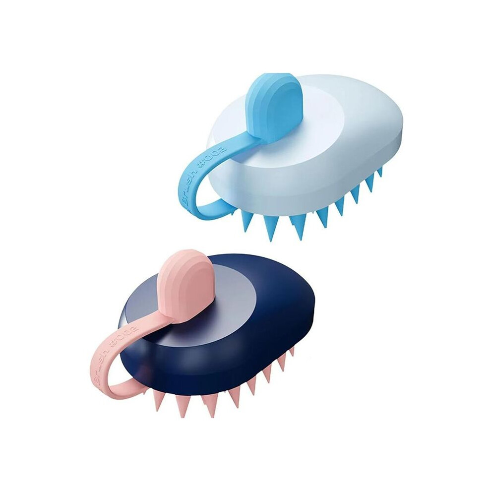 Scalp Massager Brush Ergonomic Hair Scalp Shampoo Brush Washing Supplies Multipurpose Massaging Comb for Home A