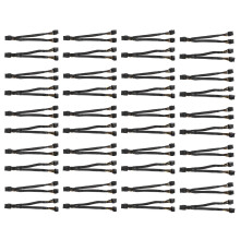 40x GPU PCIe 8 Pin Female to Dual 2X 8 Pin (6+2) Male PCI Express Power Adapter Braided Y-Splitter Extension Cable,20cm