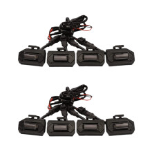 8PCS LED Front Grill Lights for  Tacoma Raptor TRD Off Road Sport 2020 2021 External Grill Lamp, White Light
