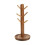 Wooden Mug Holder, 6-Hook Coffee Cup and Teacup Holder, Kitchen Storage with Stable Base 2