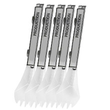 Outdoor Folding Fork Outdoor Picnic BBQ Portable Folding Utensils Convenient Eating Cutlery Multi-Function Spork