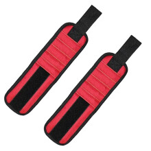 Magnetic Wrist Strap for Fixing Screws,Nails, Drill Wrist Strap Tool Fixing Belt Engineering Magnetic Adsorption Wrist A