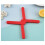 Foldable Dining Table Mat - Non-Slip, Heatproof Pot Holder, Dish Plate Coaster & Kitchen Tool, Portable Table Pad Red 4