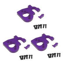 3X RC Car Metal Motor Mount Holder for 124019 124018 144001 RC Car Spare Parts Upgrade Accessories
