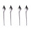 4 Pcs Stainless Steel Culinary Precision Drawing Deco Spoon Set, Sauce Drizzle Spoon Plate Decorating Spoon 1