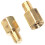 60 Pcs PC PCB Mainboard Spacer Hexagonal Brass M3 x 5 + 4 mm 2